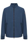 Colmar softshell zomerjas donkerblauw effen rits slim fit