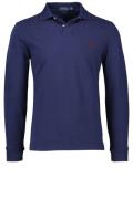 Polo Ralph Lauren polo donkerblauw effen katoen normale fit