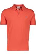 Gant polo regular fit oranje 2-knoops katoen