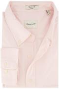 Gant overhemd katoen regular fit roze