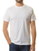 Ragman t-shirt effen katoen wit