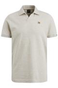 Vanguard polo beige gemêleerd