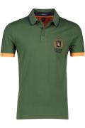 Aeronautica Militare polo regular fit groen opdruk