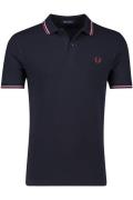 Fred Perry polo normale fit donkerblauw