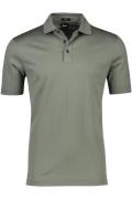 Hugo Boss Palosh poloshirt slim fit groen effen katoen