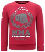 Local Fanatic Sweater met mma fighter