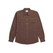 Woodbird Hoxen work shirt brown 2116-708