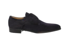 Giorgio 38202 Donker blauwe suede veterschoen (60 Notte)