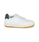 Clae  Heren sneaker milled leather navy cl20ama03 white