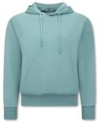 Y-Two Basic oversize fit hoodie mint