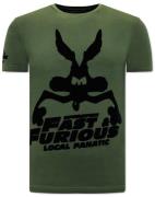 Local Fanatic Grappige t-shirts fast and furious