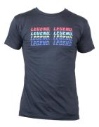 Legend Sports T-shirt regenboog kids/volwassenen polyester/katoen