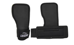 Legend Sports Fitness handschoenen flapgrip heren/dames katoen