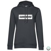 Subprime Hoodie block antraciet