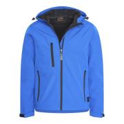 Cappuccino Italia Softshell hood jacket royal