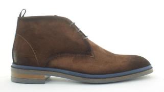 Giorgio 85804 suede veter schoen met rubber zool