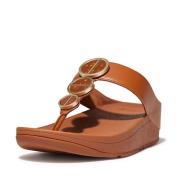 FitFlop Halo metallic-trim toe-post sandals