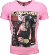 Local Fanatic T-shirt royal flush glossy