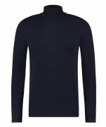 Purewhite Essential knit turtleneck navy