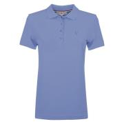 Q1905 Polo shirt square blauwpaars