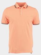 Bos Bright Blue Polo korte mouw roze jesse polo contrast collar 23108j...