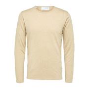 Selected Rocks knit crew neck kelp