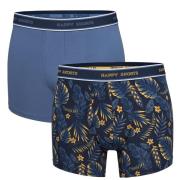 Happy Shorts 2-pack boxershorts heren met hawaii print