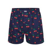 Happy Shorts Wijde boxershort heren rode kersen hartjes