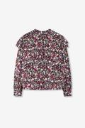 Alix The Label Ladies woven blurry flower blouse