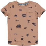 Quapi Jongens t-shirt qtheo aop stone summer