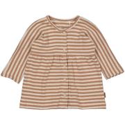 Quapi Newborn baby meisjes jurk elena aop mocha stripe