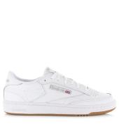 Reebok Club c 85 white/light grey/gum lage sneakers dames