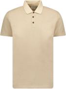 No Excess Polo korte mouw jacquard desert