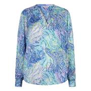 Esqualo Blouse sp24-15011 print