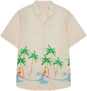 Revolution Short sleeved cuban shirt offwhite