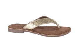 Lazamani 75479 gold dames slippers