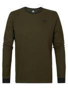 Petrol Industries Heren shirt m-3030-tlr662 6092 hunter green