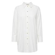 Fransa Blouse 20611930 blanc de blanc