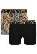 Vingino Jongens ondergoed 2-pack boxers leaf deep