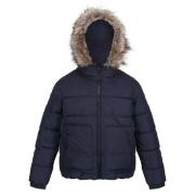 Regatta Parka met imitatiebont voor kinderen