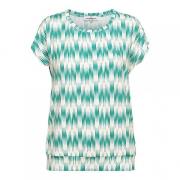 &Co Woman &co women top lieke dancing lines green