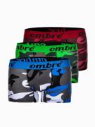 Ombre boxershorts camo 3-pak u36