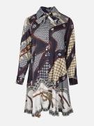 Mucho Gusto Dress düsseldorf pied-de-poule with classic ropes and flow...