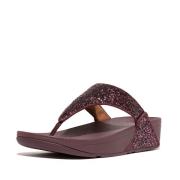 FitFlop Lulu glitter toe-thongs pu glitter