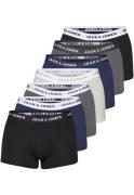 Jack & Jones Heren boxershorts effen trunks jacbasic 7-pack