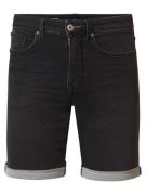 Petrol Industries Jackson jogg denim short slim fit black denim