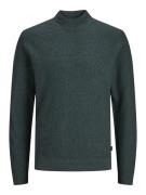 Jack & Jones Jprblaarthur knit mock neck donker