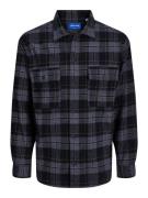 Jack & Jones Jorblafri check overshirt ls bf dessin