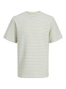 Jack & Jones Jprblaandres tee ss cn styd ecru dessin