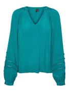 Vero Moda Vmcitta ls top wvn btq esmerald